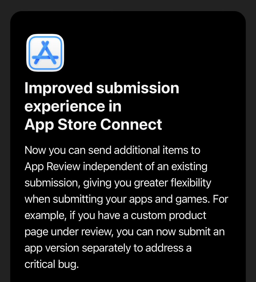 Sürüm gerektirmeyen in-app event güncellemesi ekranı