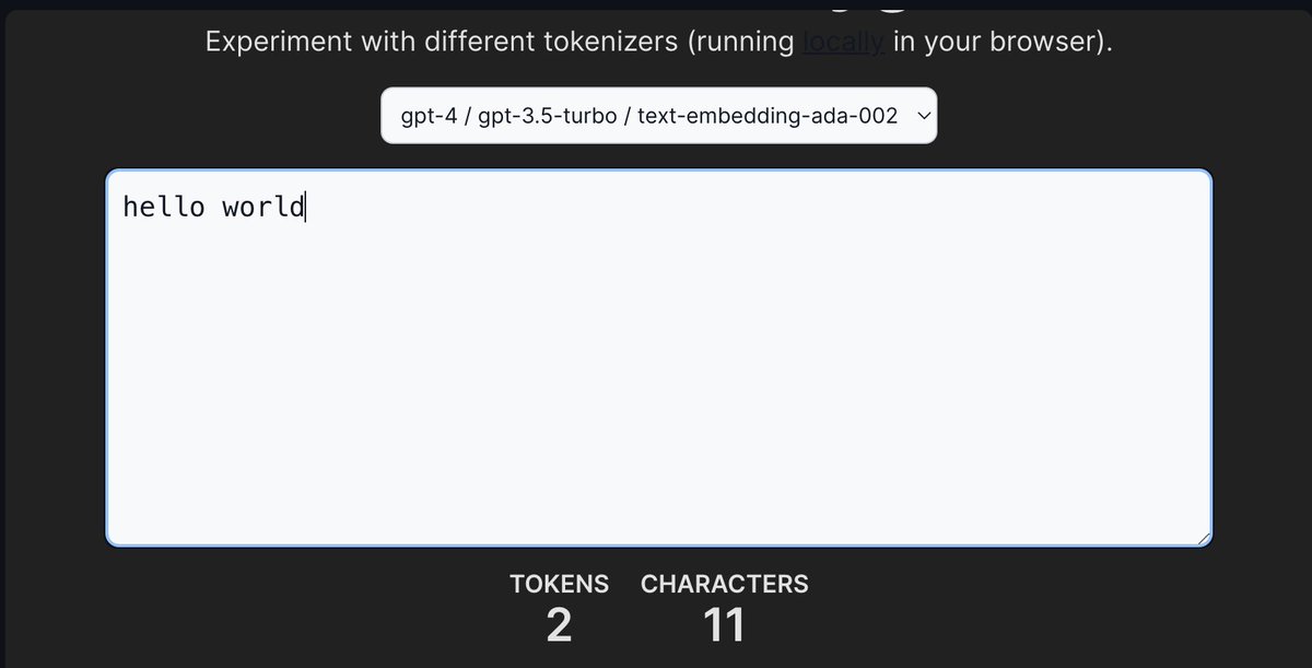 Türkçe ve İngilizce token sayısı karşılaştırması